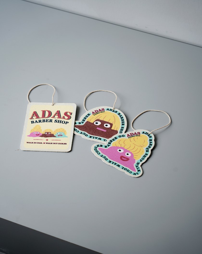 Ada理髮店壓縮木漿海棉組