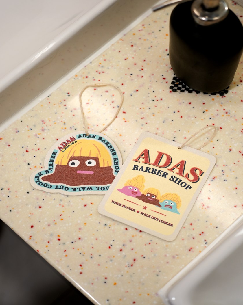 Ada理髮店壓縮木漿海棉組