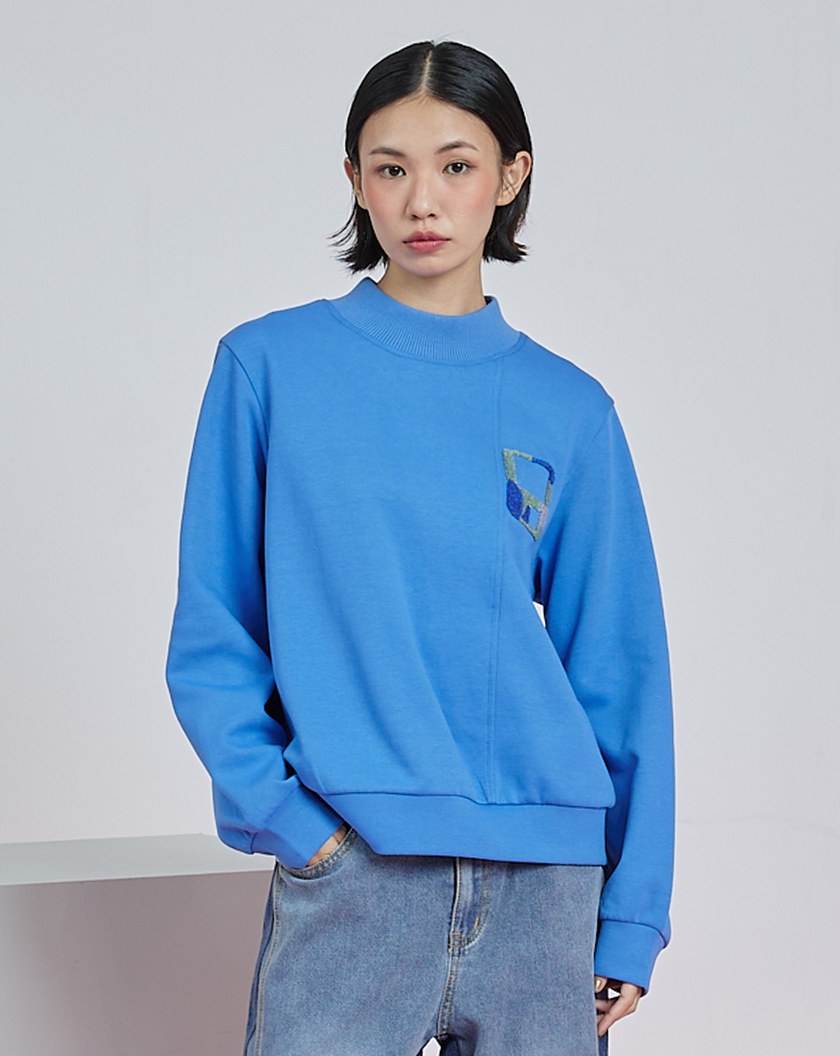 太空Ada遊戲片高領大學T(兩色)