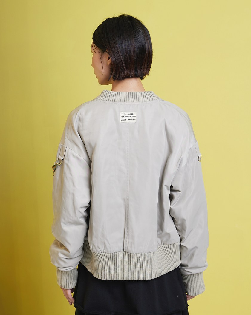 宇宙領航員鋪棉飛行夾克(兩色)