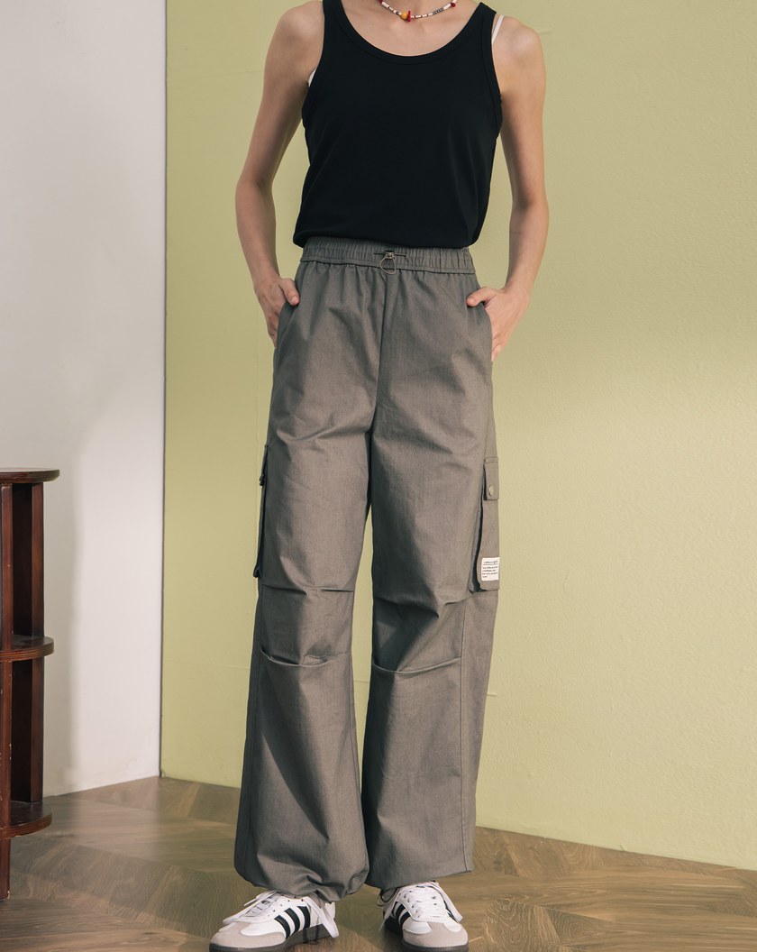 ➤涼感天絲彩色織標無袖背心(兩色)