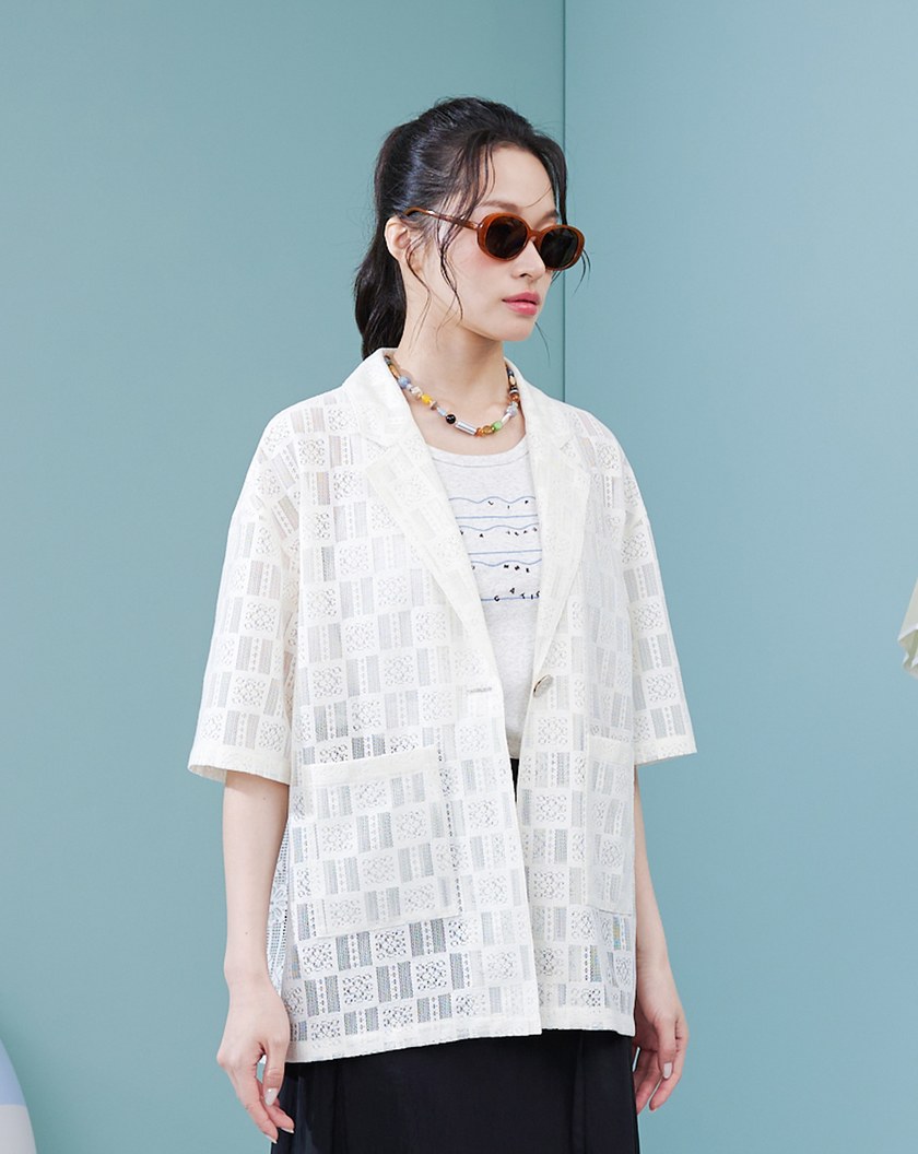 抗UV復古橢圓小臉墨鏡(三色)