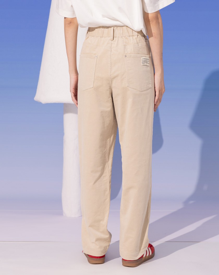 修身條絨男友褲(兩色)