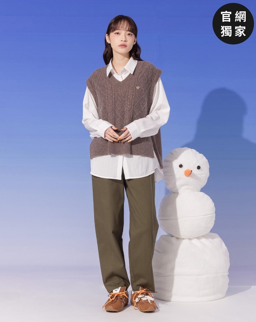 ➤休閒微縮口鬆緊長褲(兩色)