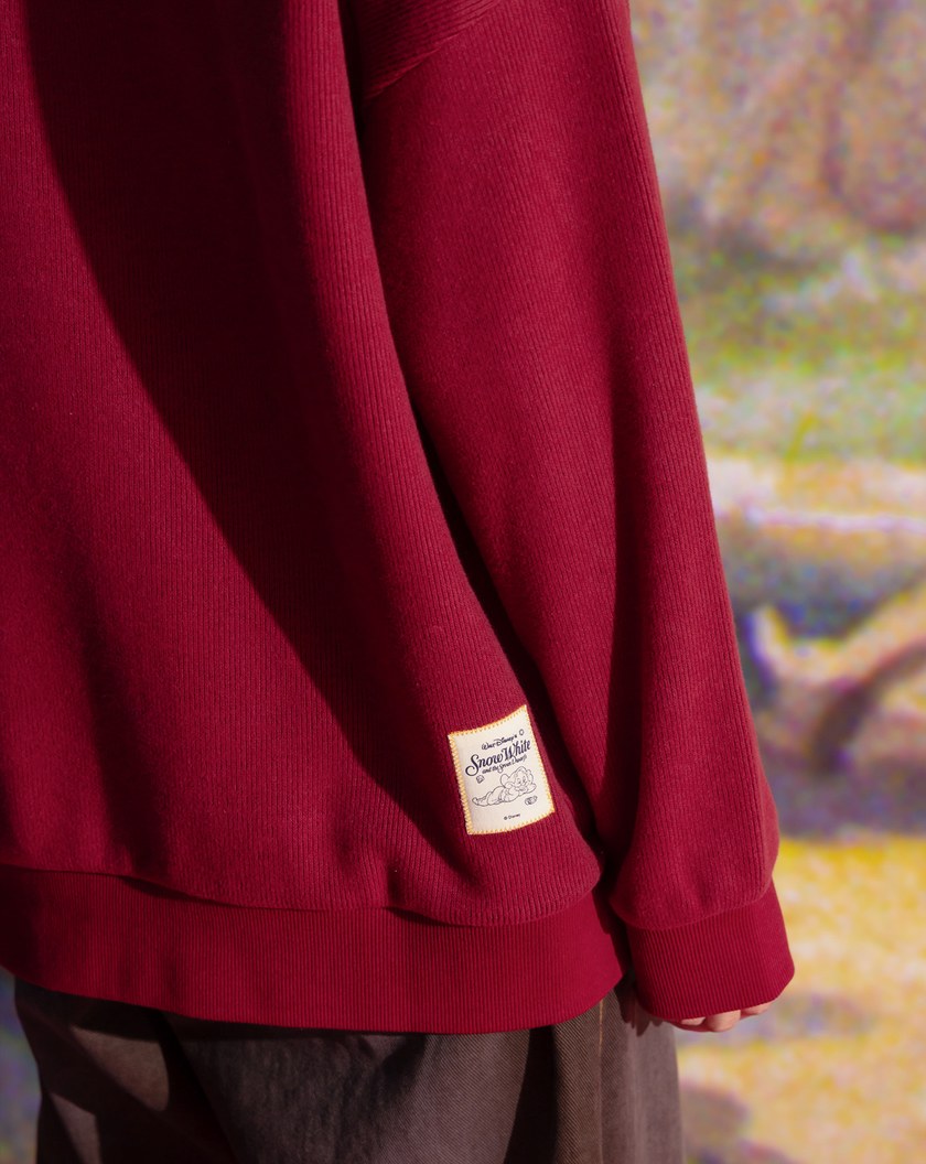 迪士尼系列 糊塗蛋發呆磨毛寬鬆大學T(兩色)