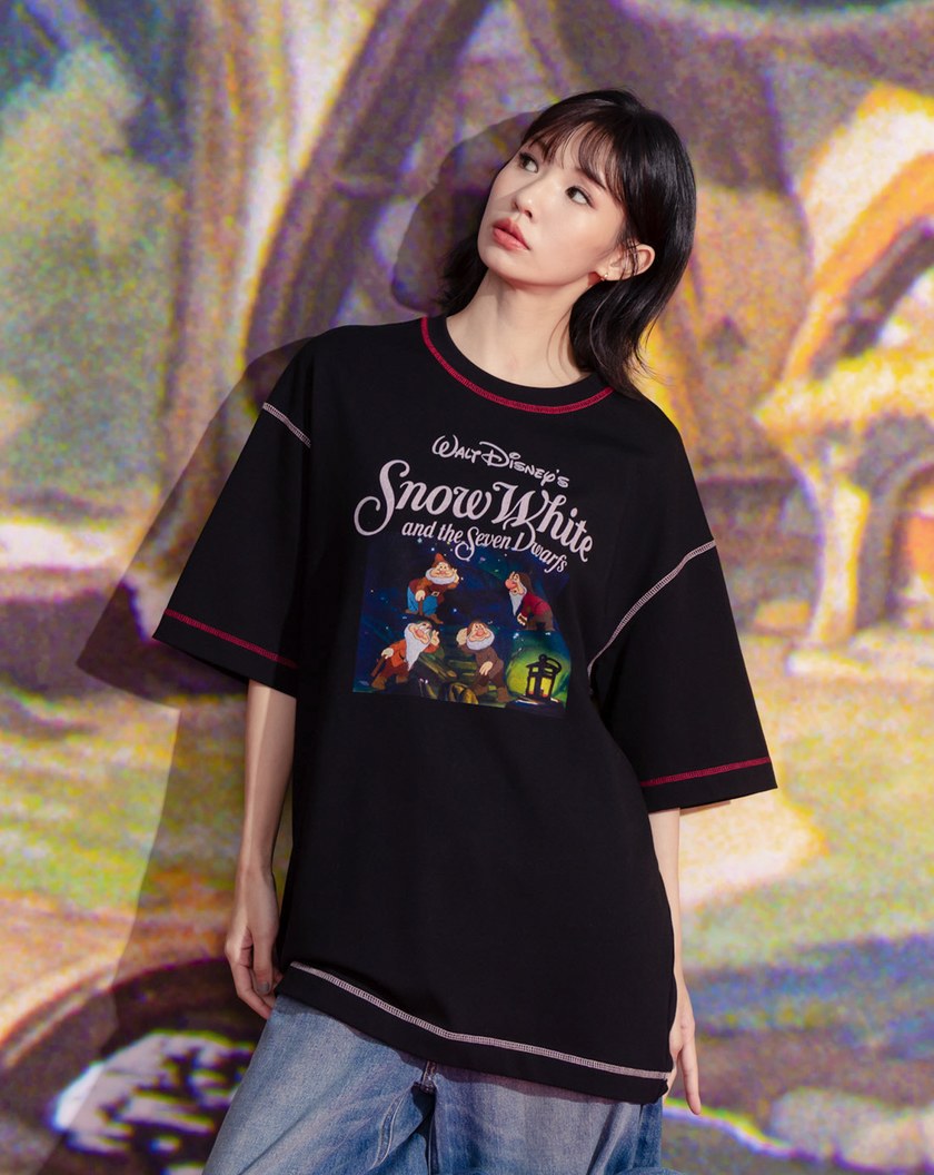 迪士尼系列 小矮人發現寶石抗菌寬鬆T恤