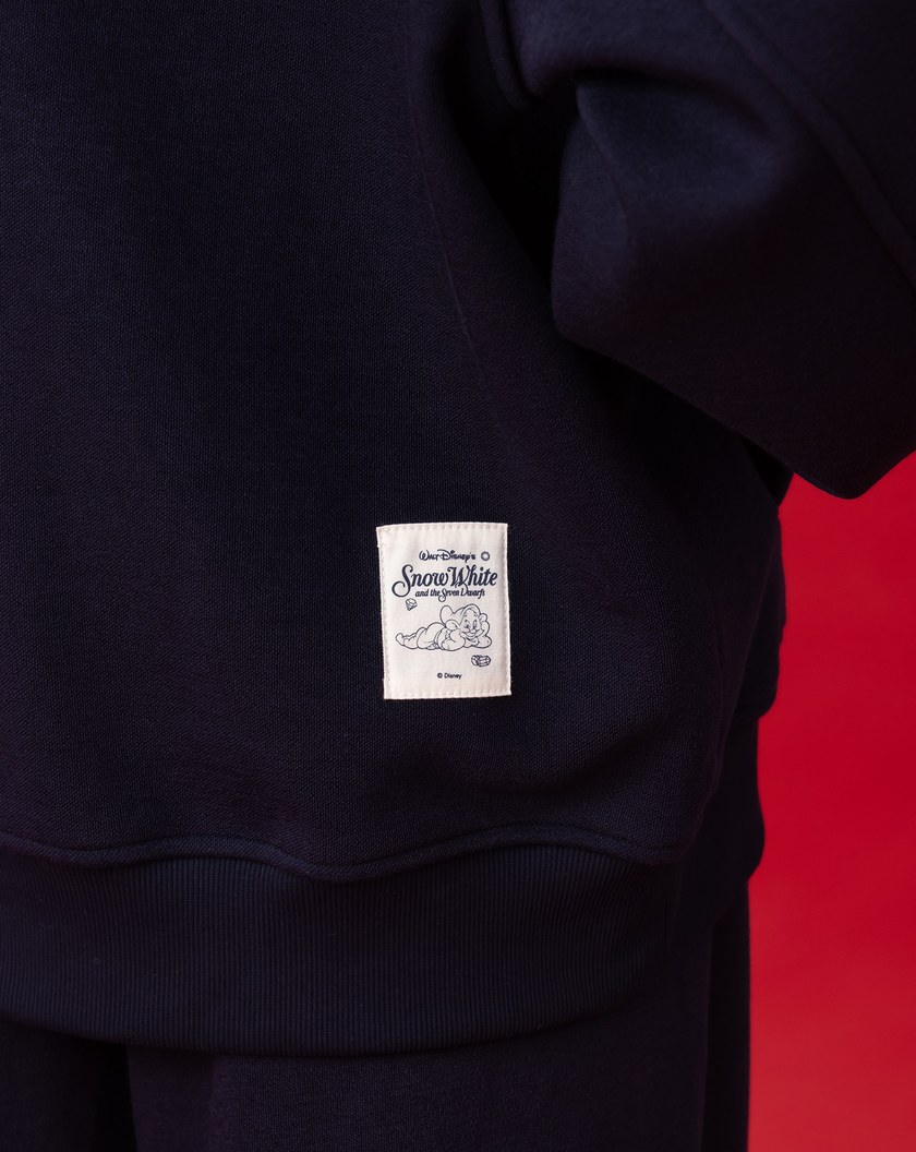 迪士尼系列 魔鏡啊~魔鏡魔法釦刷毛連帽外套(兩色)