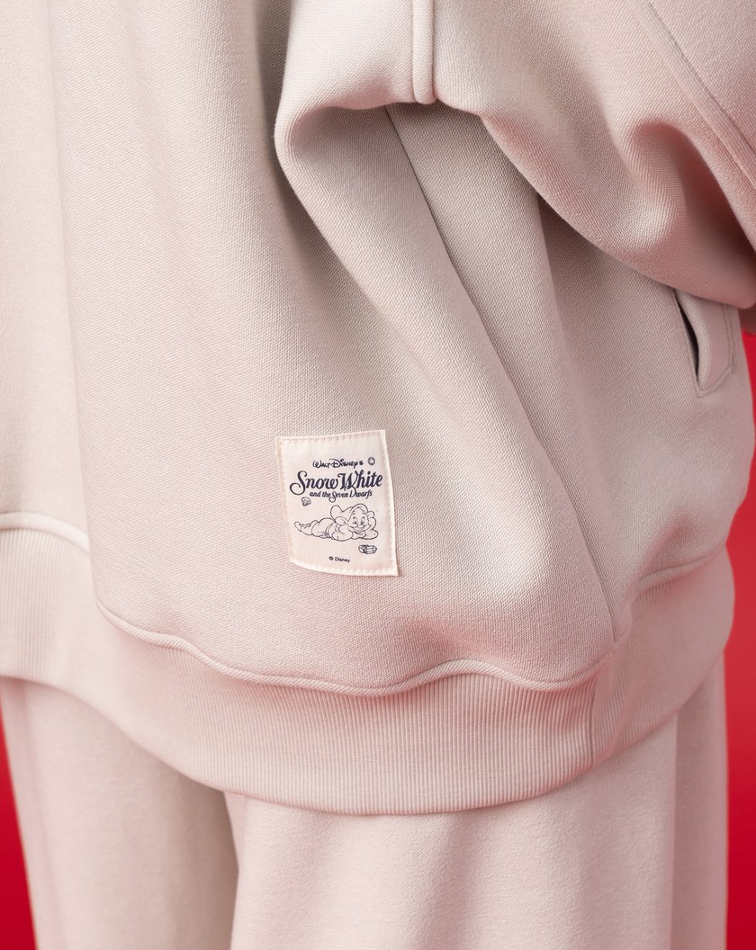 迪士尼系列 魔鏡啊~魔鏡魔法釦刷毛連帽外套(兩色)