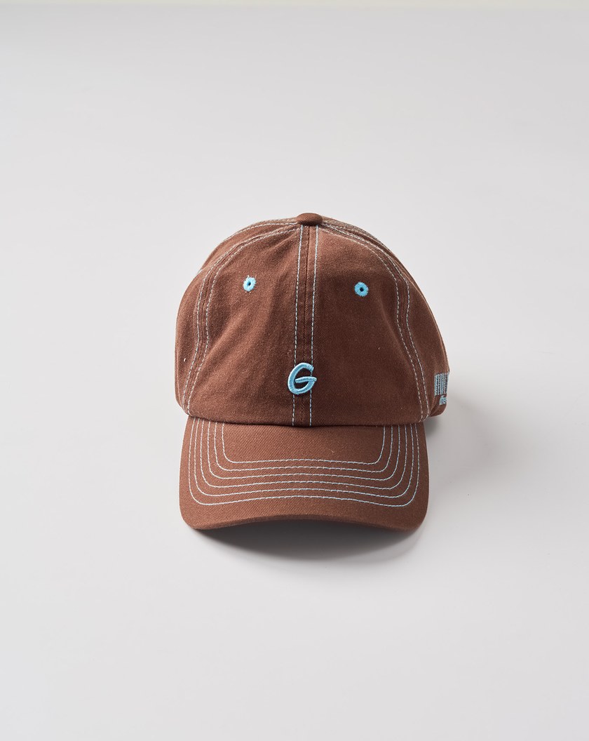 品牌繡花造型棒球帽(兩色)