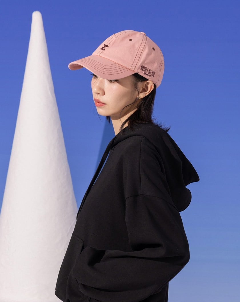 品牌繡花造型棒球帽(兩色)