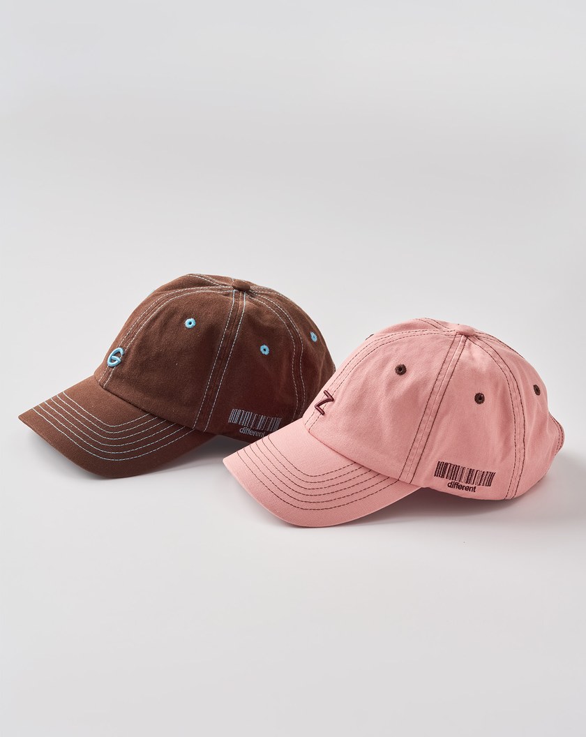 品牌繡花造型棒球帽(兩色)