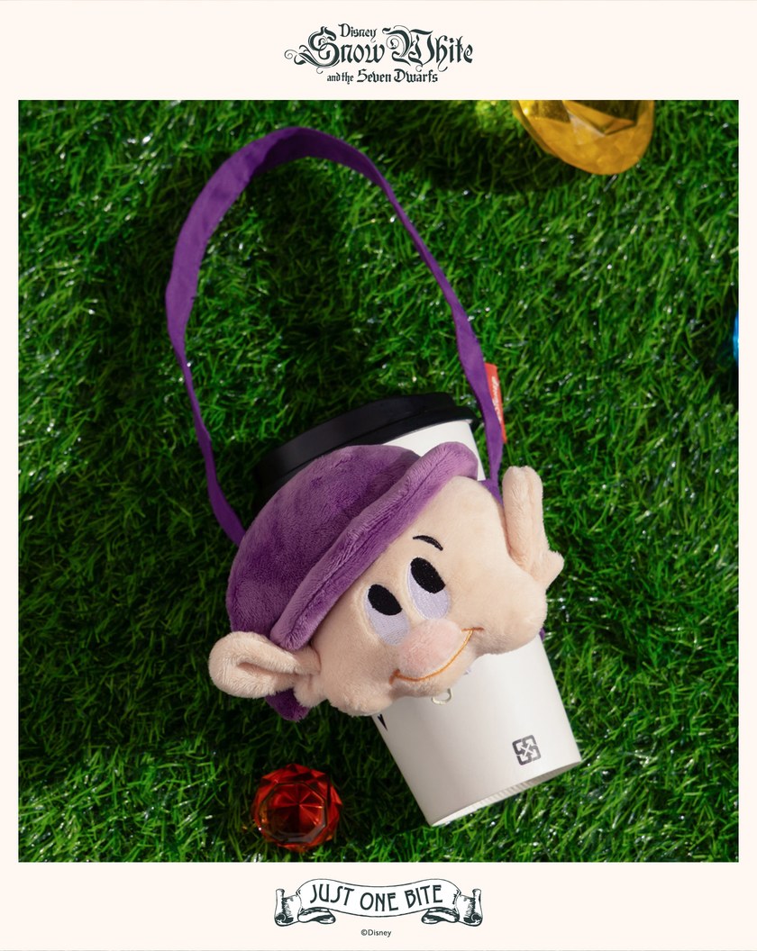 迪士尼系列 糊塗蛋立體娃娃吊飾飲料提袋