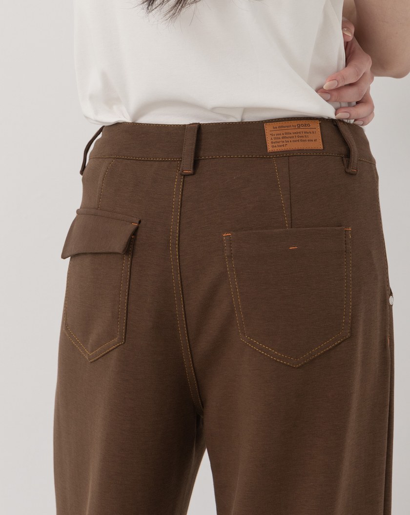 ◢5.0 無懈可擊Q彈慕斯針織長褲(摩卡咖)