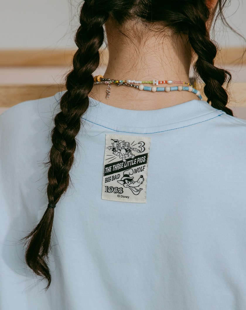 迪士尼系列 三隻小豬康康舞會涼感T恤