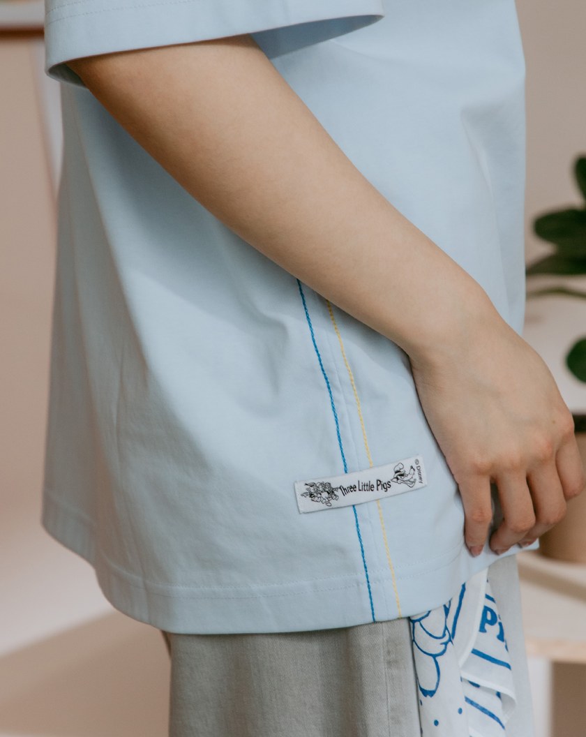 迪士尼系列 三隻小豬康康舞會涼感T恤