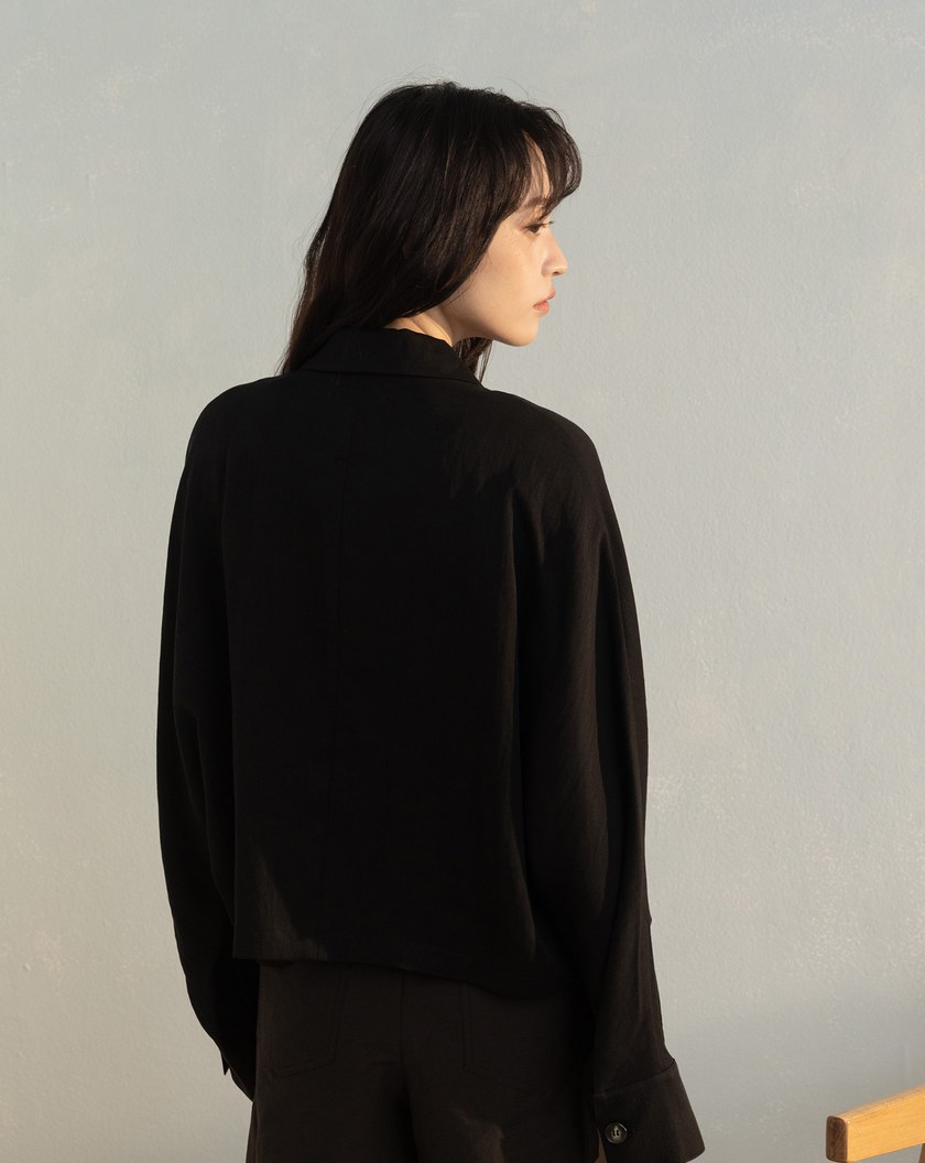 BOXY鬆弛感連袖單扣西裝外套(兩色)