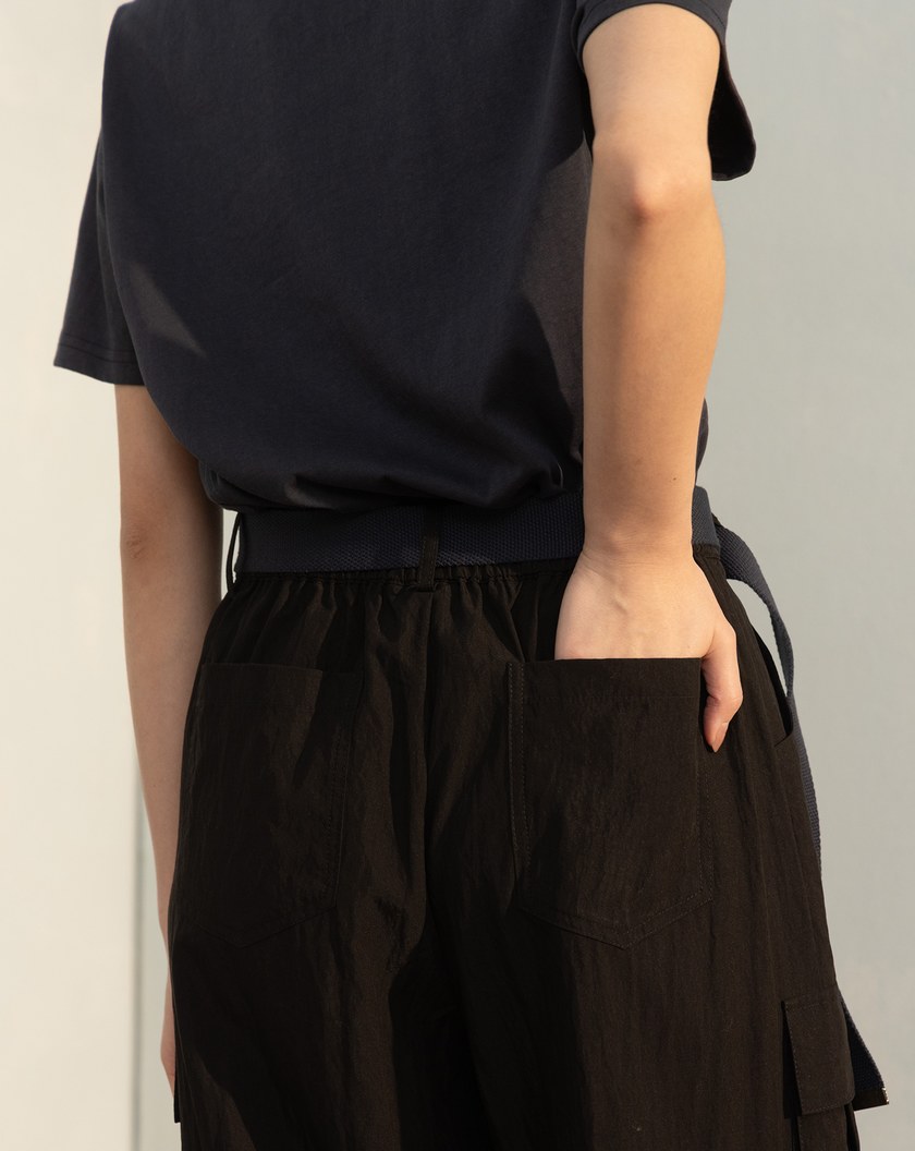 貓咪印花帆布腰帶(四色)