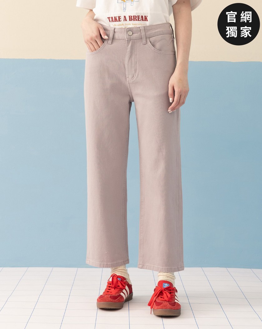 ➤修身水洗九分直筒褲(兩色)