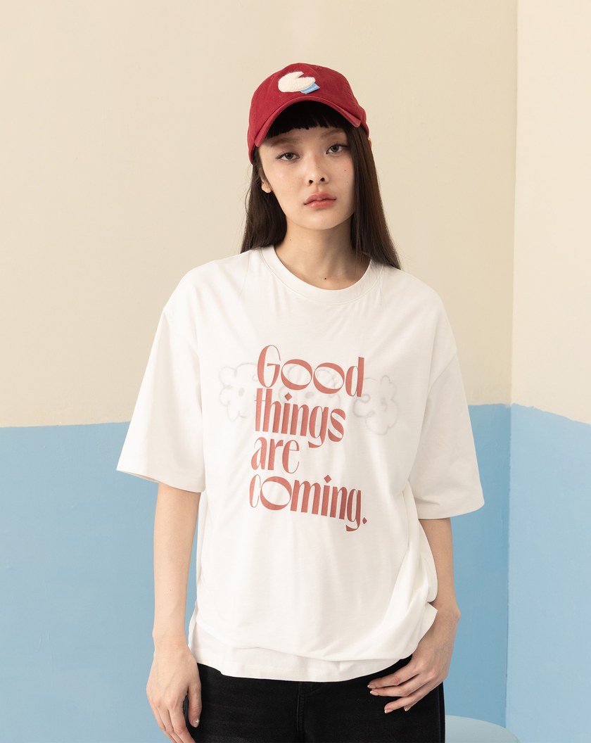 全能防禦Pro+ 好事來了雙層印花T恤(兩色)