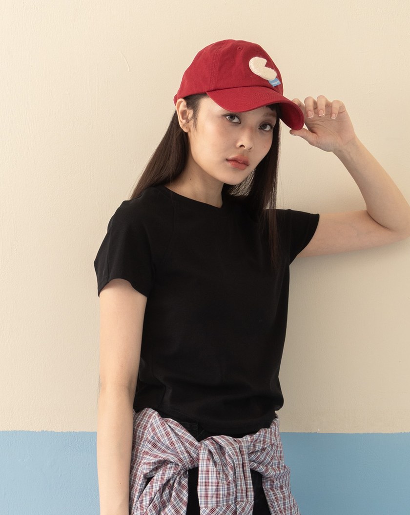 涼感天絲圓弧下擺合身T恤(兩色)