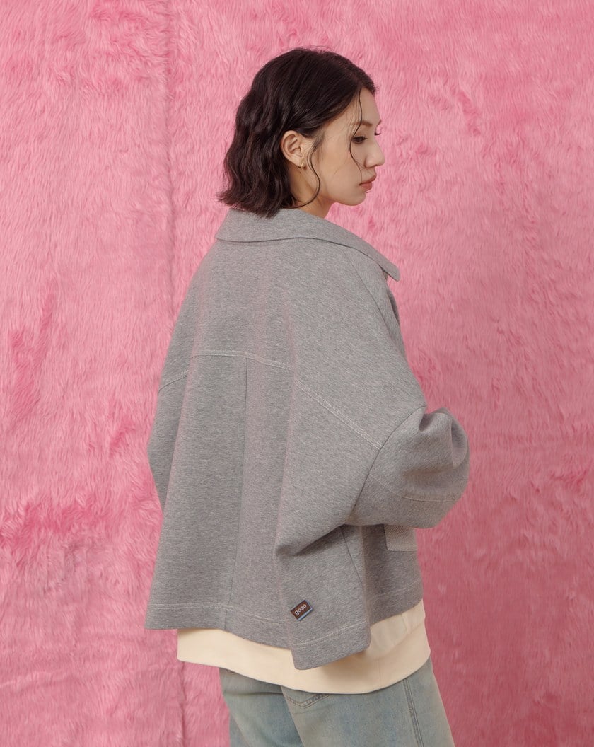 ➤造型大口袋空氣棉工裝外套(兩色)