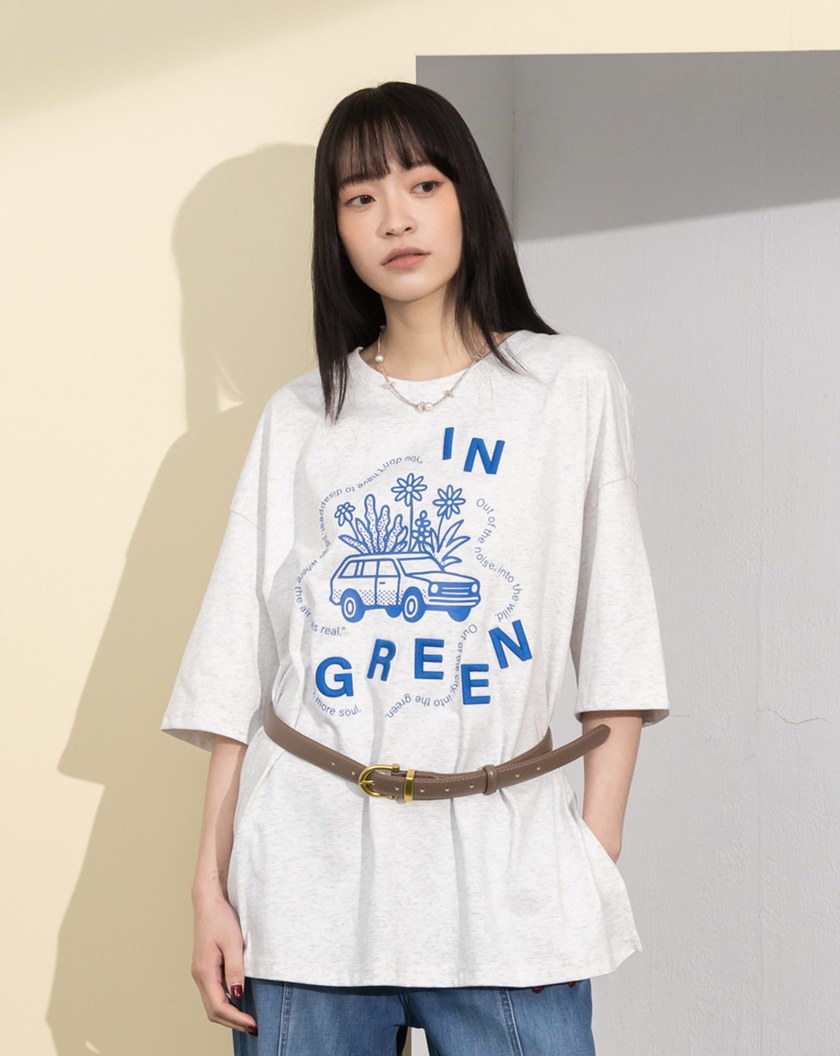 gozo壓印馬蹄扣皮帶(三色)