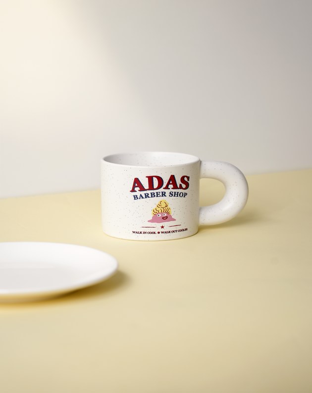Ada理髮店陶瓷胖胖杯(兩色)