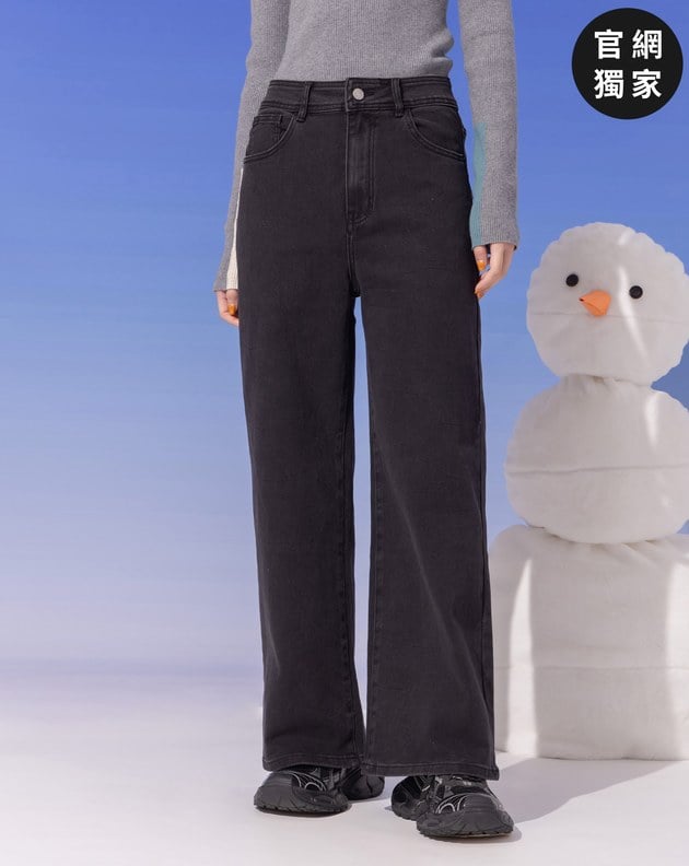 ➤好比例直腿牛仔直筒褲