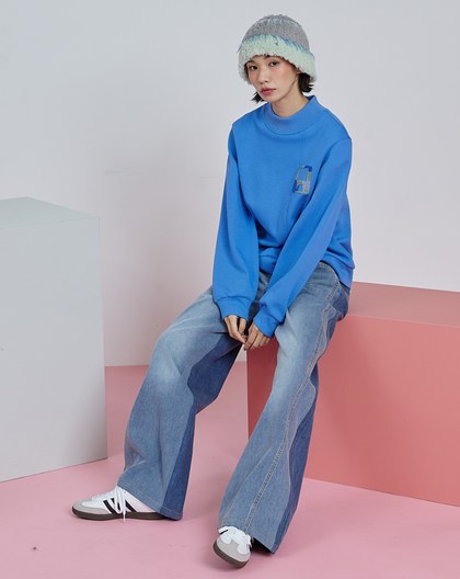 太空Ada遊戲片高領大學T(兩色)