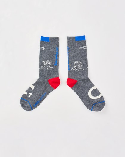 眾神也瘋狂緹花長襪(兩色)