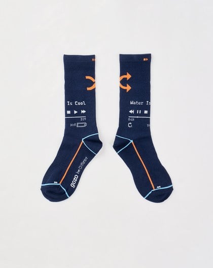 音樂撥放器REPLAY運動長襪(兩色)