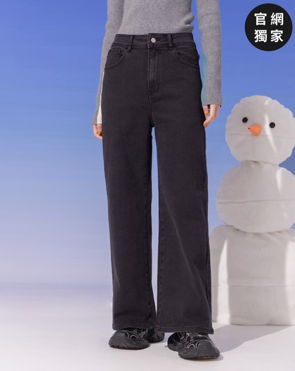 ➤好比例直腿牛仔直筒褲
