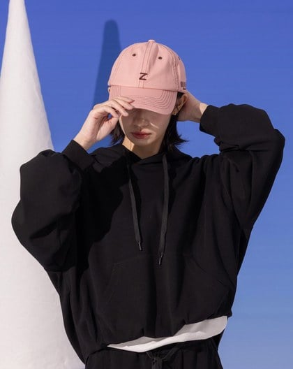 品牌繡花造型棒球帽(兩色)