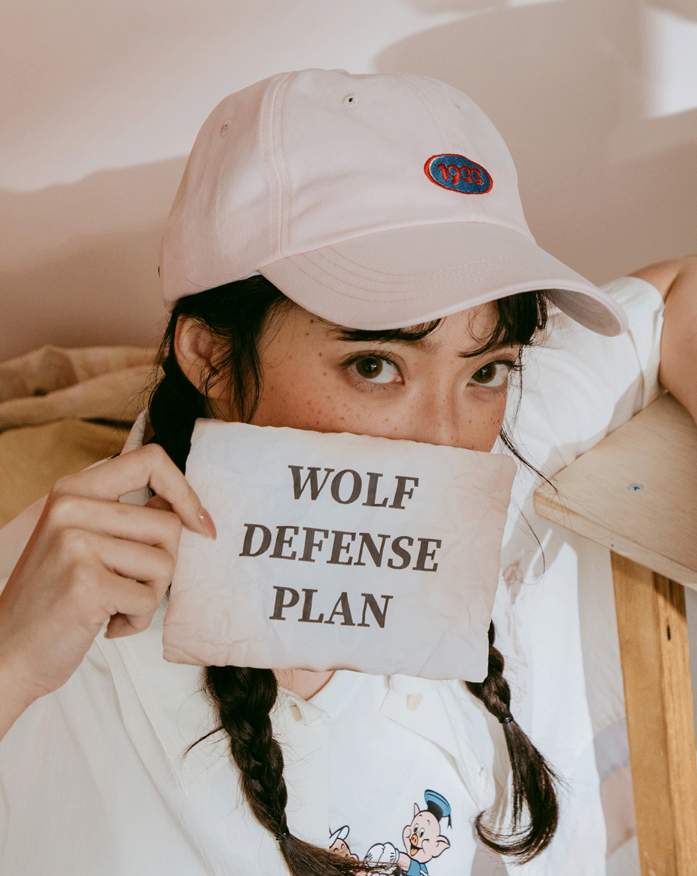 迪士尼系列 1933三隻小豬誕生棒球帽(兩色)