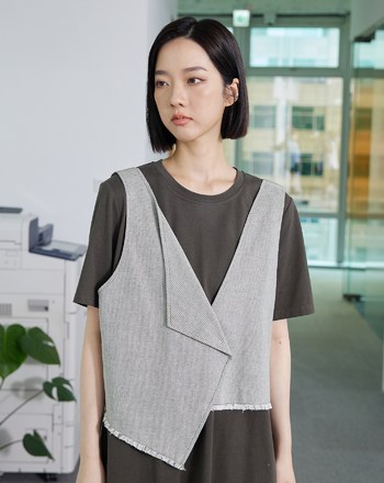 背心兩件式造型洋裝
