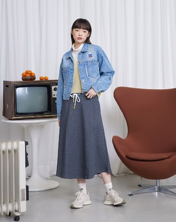 ◢gozo三次方抽鬚短版牛仔外套