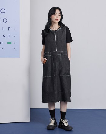 色塊針織長襪(兩色)