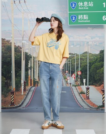 金屬標亞麻貝雷帽(三色)
