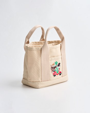 gozox故宮博物院 酸菜白肉鍋萬用手提袋(米色)