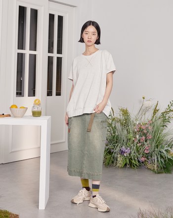 水果冰棒樹爬線純棉厚磅T恤(兩色)