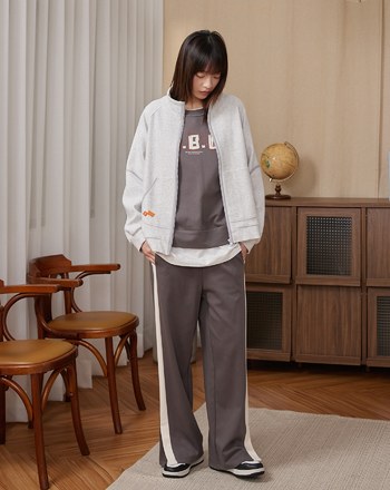 gozo三次方配色邊立領運動外套(兩色)