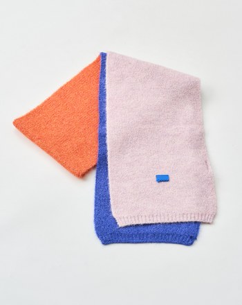 彩虹三色柔軟圍巾(三色)