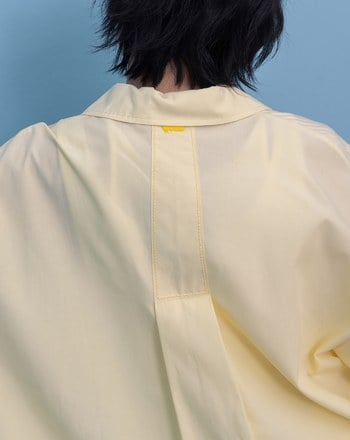 A｜涼感天絲大落肩短袖襯衫(兩色)
