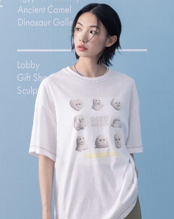 Ada石膏像竹節棉擴型T恤(三色)