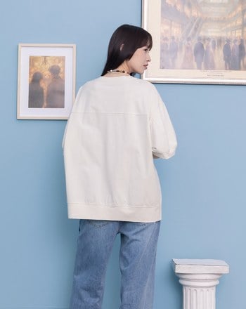 ➤gozo三次方繡花澎袖涼感T恤(三色)