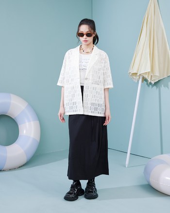 抗UV復古橢圓小臉墨鏡(三色)