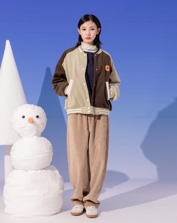 ➤顯瘦條絨抽繩鬆緊長褲(兩色)