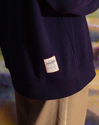 迪士尼系列 糊塗蛋發呆磨毛寬鬆大學T(網路獨家色)