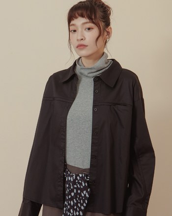 發熱羊絨彈力內搭高領上衣(四色)