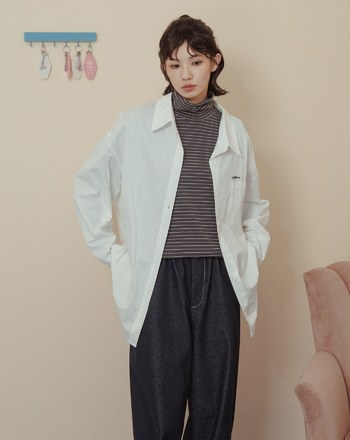 發熱羊絨彈力內搭高領上衣(四色)